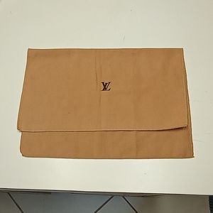 Louis Vuitton dust bag. 12.5 by 8.5in